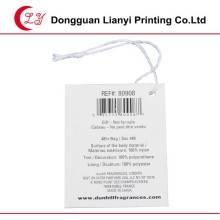 Garment introduction cardboard hang tag
