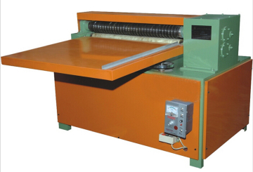 Leather cutting machine/strip slitting machine