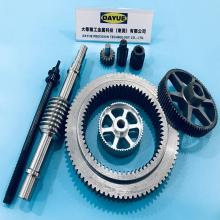 Spur Gear bearbetning Drive Worm Axel Anpassning