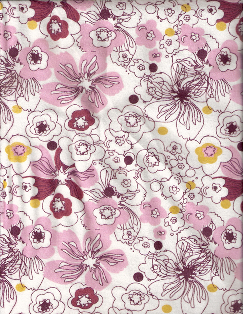 Printed Flannel Fabric