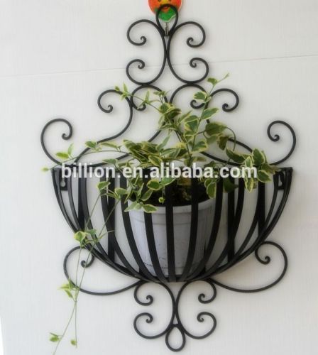 IRON ART FLOWER BASKET RACK