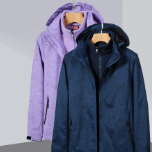 Men's Waterproof and Windproof Winter Jacket for Trekking and Mountaineering