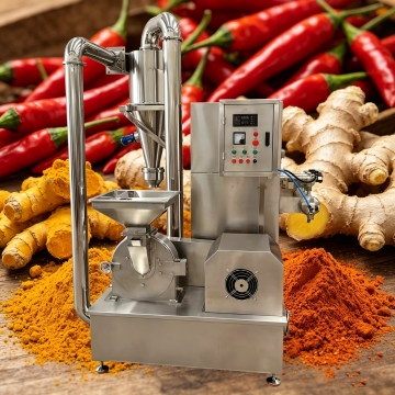 Chilli And Turmeric Powder Grinding Mill Machine