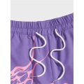 Wholesale Purple Casual Men's Shorts