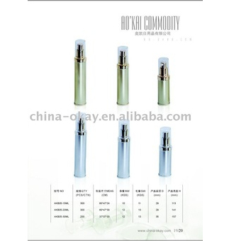 vacuum lotion pump bottle