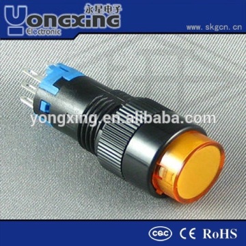 10mm alarm indicator light momentary push button switches