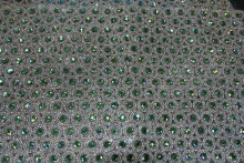 Hot fix adhesive glass rhinestone sticker