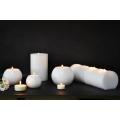 4 Seat Plastic Resin Artificial Candle Holders