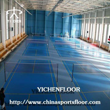 Professional match use indoor PVC Badminton courts surface