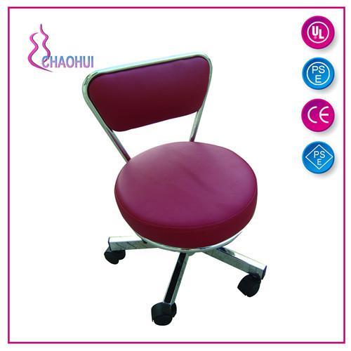 Stool For Pedicure With Backrest