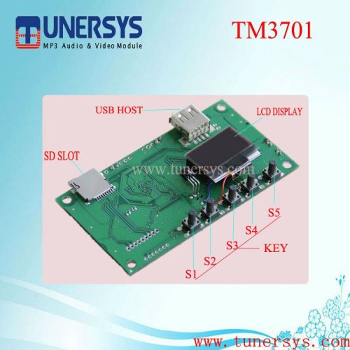 TM3701 radio adapter for car