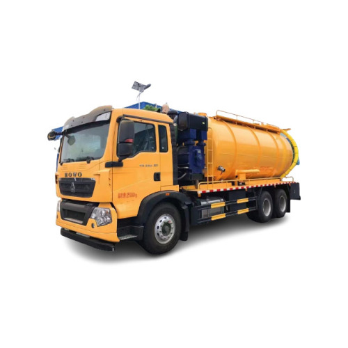 HOWO new septic tank vacuum sewage suction truck