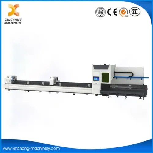 Laser Tube Cutting Machine with Three-Chuck Fixation