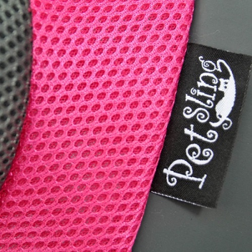 Pink Large PVC and Mesh Pet Sling