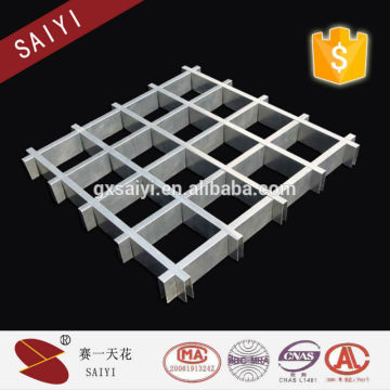 Wholesale aluminium alloy suspended grid ceiling design