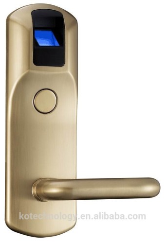 KO-FP90 FAST DELIVERY Golden Remote Control Biometric Sensor Door Lock