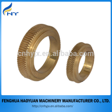 brass Worm Reduction Gearbox worm and worm gear