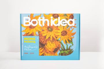 Handmade colored clay picture frame for children