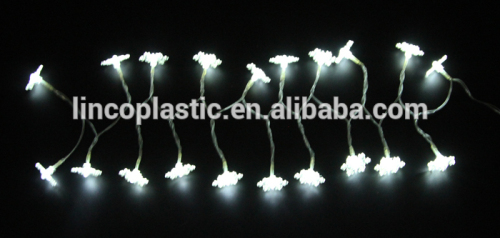 Christmas decoration LED shaped Snow Flower string light