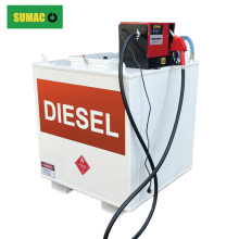 Double walled self bunded diesel tank with pump