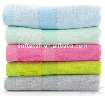fashion design 100%cotton bamboo towel