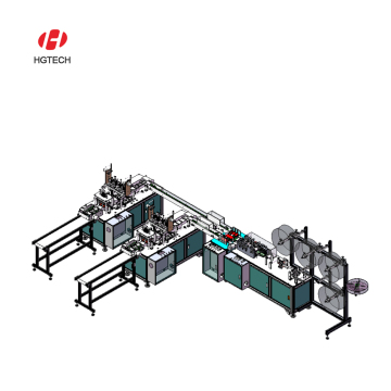 new design high speed professional supplier full automation face mask machine