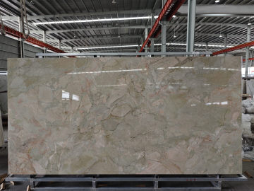 Polished Monet`s Garden sintered stone porcelain slab