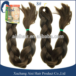 Cheap synthetic clip in hair weft extension