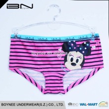 Children Organic Cotton Cartoon Thongs Underwear Wholesale