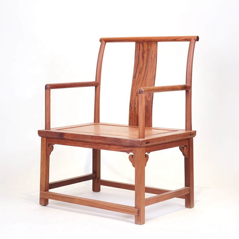 Wooden Chair With Armrest