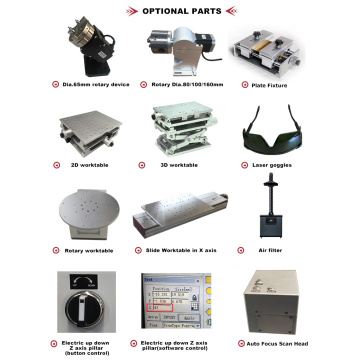 Hand held fiber laser marking machine