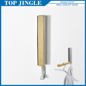 Useful foldable clothes wall mount hanger