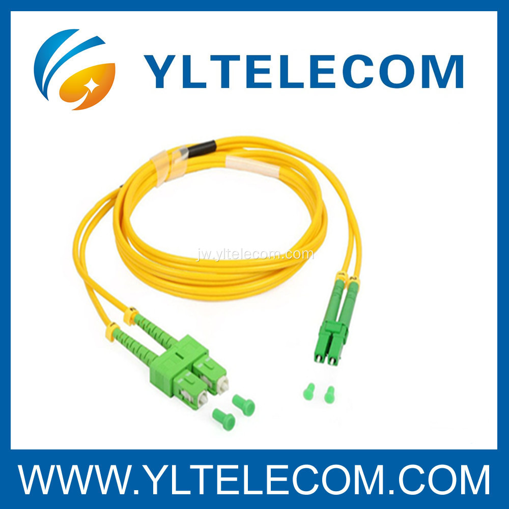 Kinerja FTTH SC / LC Serat Optik Patch Cord kanggo Catv lan CCTV