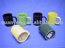 Color-glazed mug