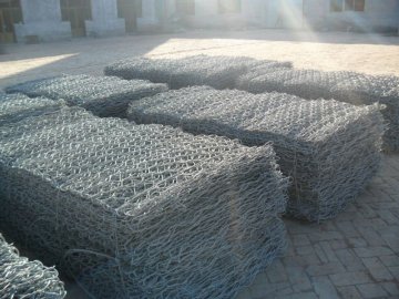 ISO9001:2008 Electro Galvanized Gabion Mesh Box