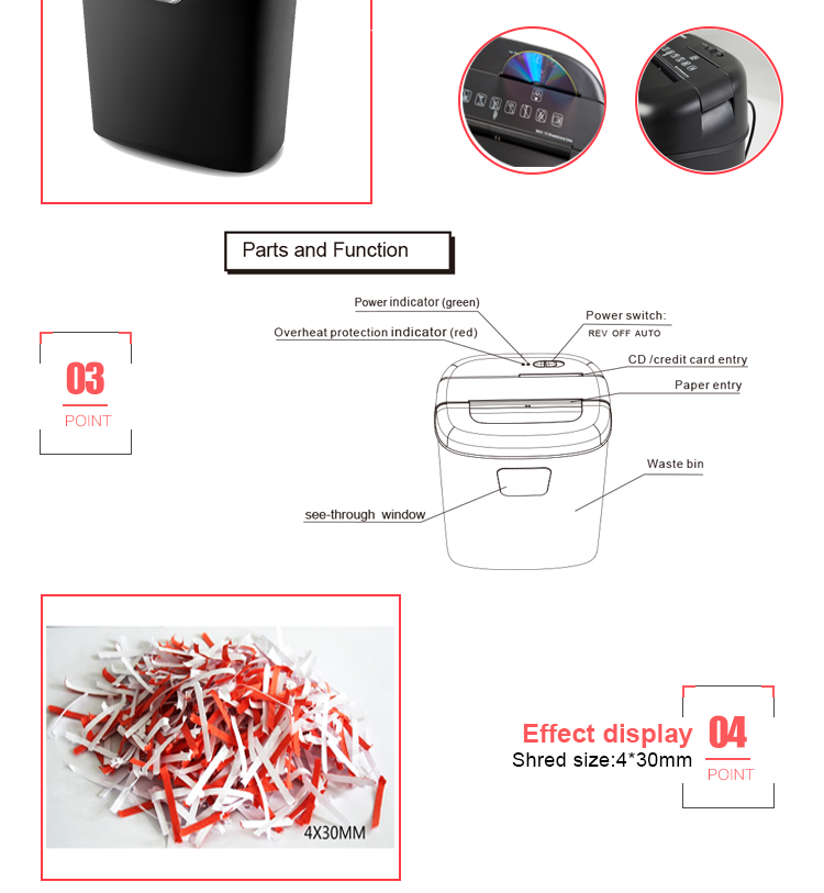 Paper Shredding Medium and Strip-Cut Type shredder