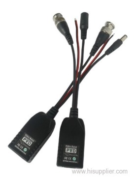 Cctv Video Balun With Power ,video And Audio Input?