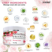 Hot Sale: Brightening Rose Massage Cream - Moisturizing, Anti-aging, and Whitening Face Exfoliating Cream