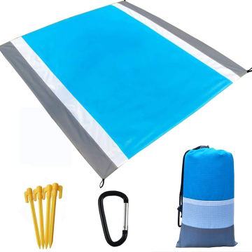 Waterproof Polyester Ripstop Beach Picnic Mat - Moistureproof Beach Blanket