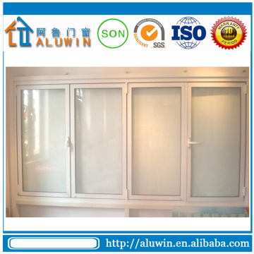 China supplier aluminium frame laminated glass bifold window