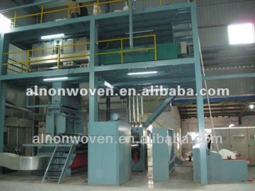 Nonwoven fabric sms production line