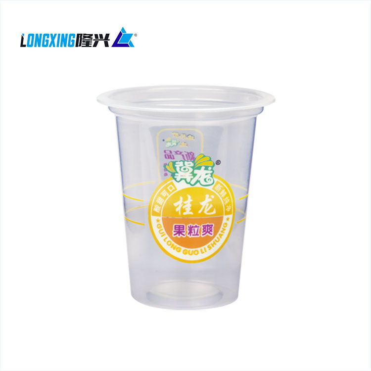 manufacturer wholesale food grade disposable 12 oz custom logo printed clear plastic boba tea cup