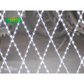 Razor barbed wire fencing