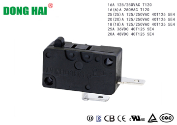 High&Low Pressure Micro Switch Black