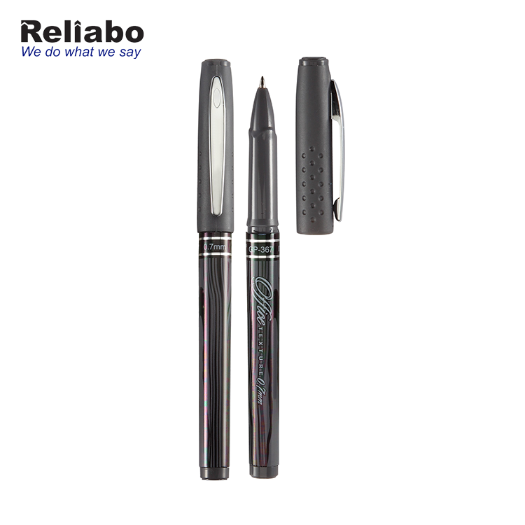 Reliabo Bulk Buy Werbeartikel Gelschreiber Kunststoff Büromaterial 0,7 mm neutraler Stift