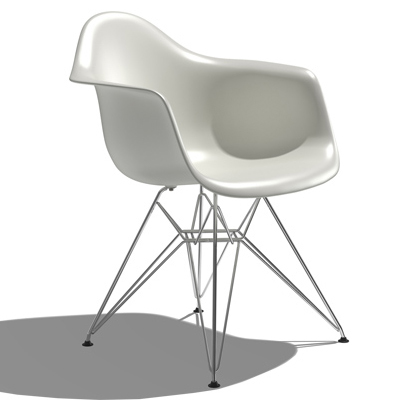 Eames kunststof leunstoel