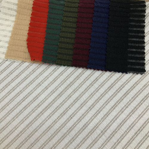 Tissu tricoté extensible métallisé lurex multicolore