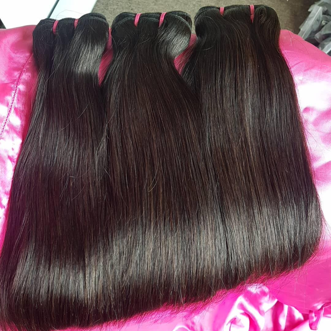 12A Grade High Quality Double Drawn Raw Virgin Cuticle Aligned Human Hair Bundles,Human Hair Extension Vendors