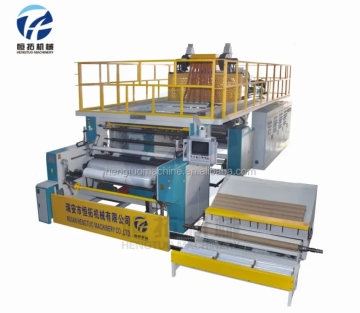 Three layer stretch film machine