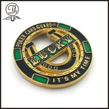 Lucky custom gold painted coin army